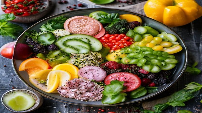 「彩虹饮食法」揭秘：吃出健康五脏的天然密码